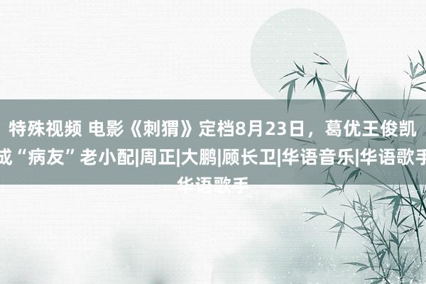 特殊视频 电影《刺猬》定档8月23日，葛优王俊凯成“病友”老小配|周正|大鹏|顾长卫|华语音乐|华语歌手