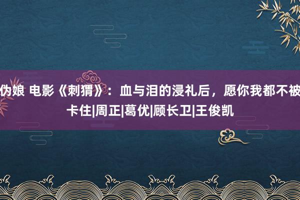 伪娘 电影《刺猬》：血与泪的浸礼后，愿你我都不被卡住|周正|葛优|顾长卫|王俊凯